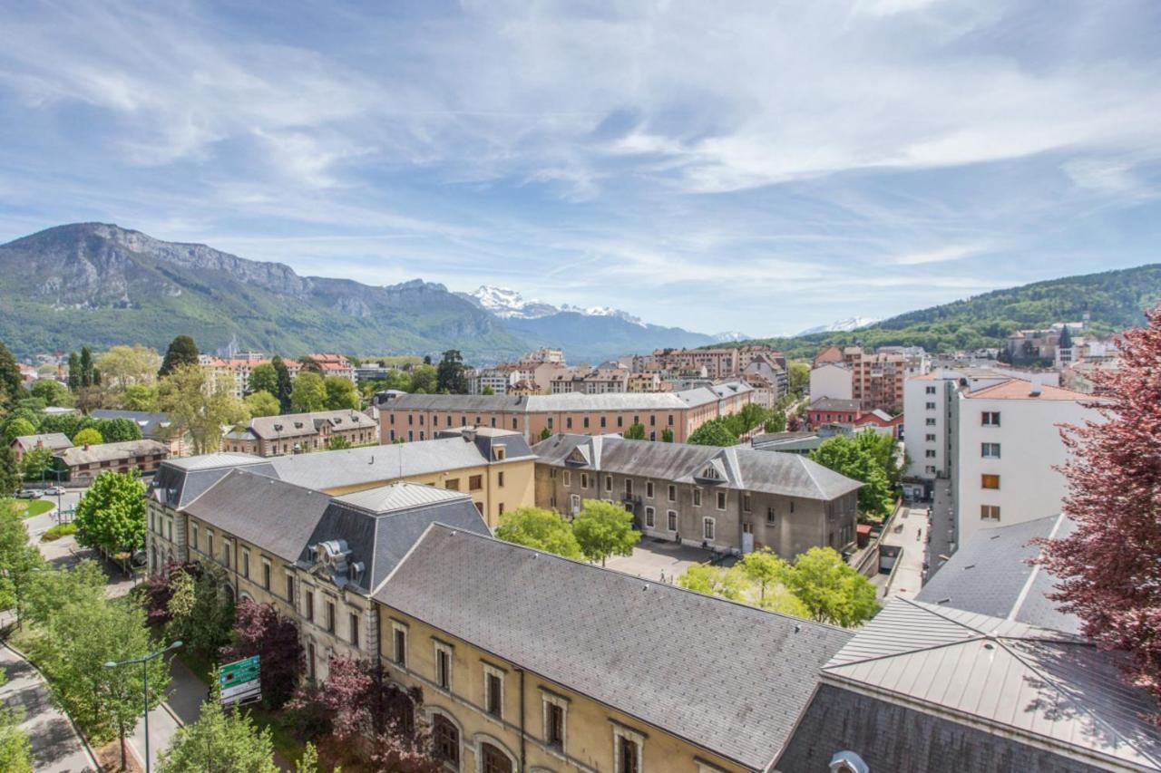 Modern 1Br With Terrace And A Breathtaking View In Annecy Lejlighed Eksteriør billede