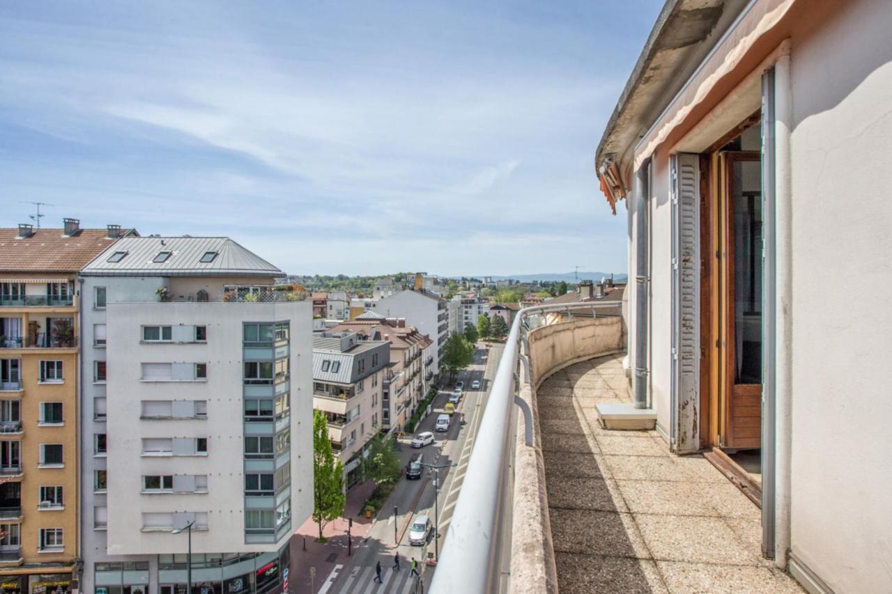 Modern 1Br With Terrace And A Breathtaking View In Annecy Lejlighed Eksteriør billede
